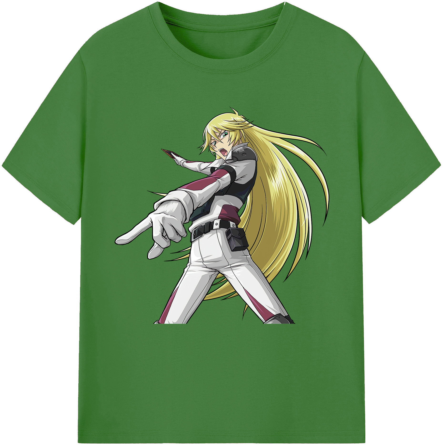 （画像用） 遊☆戯☆王 Yu-Gi-Oh! レディースカジュアルプリントTシャツ（綿100％）